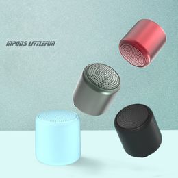 mini cannons UK - NEW Mini Wireless Portable Bluetooth Speakers Macaron Small Steel Cannon Stereo Sound Speaker For Computer Mobile Phone Free DHL