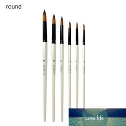 Watercolor Pen Eco-friendly Pearl White 6 Pcs Acrylic Oil Watercolour Painting