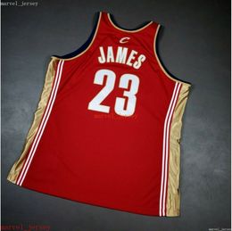 custom Stitched James 03 04 Jersey red XS-6XL Mens Throwbacks Basketball jerseys Cheap Men Women Youth