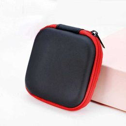 EVA Coin Color Purses Candy Purse Mini Headset Holder Earphone Organizer Bags Gifts Kids Boy Girl Coins Key Small Wallets