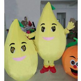 Halloween Mango Mascot Costume High quality Customization Cartoon Anime theme character Christmas Carnival Adults Birthday Party Fancy Outfit