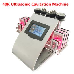 Newest 40K Ultrasonic Cavitation Slimming Machine 8 Pads Liposuction LLLT LipoLaser RF Vacuum Cavi Lipo Skin Care Salon Spa Equipment