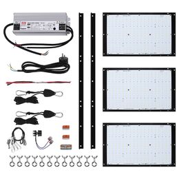 New 320W Samsung QB288 V3 led grow lamp boards lm301h 3000k 3500k with deep red 660nm UV IR