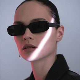 Sex Women Novelty Sunglasses Special Narrow Flat Frame Design Fashion Eyewear 9 Colours Wholesale