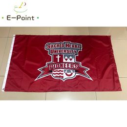 NCAA Sacred Heart Pioneers Flag 3*5ft (90cm*150cm) Polyester flag Banner decoration flying home & garden flag Festive gifts