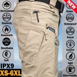 City Tactical Waterproof Pants Men Classic Outdoor Hiking Trekking Army Trousers Camouflage Military Multi Pocket Sweatpants G220224