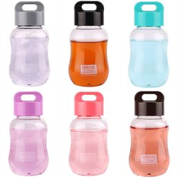 Gourd Shaped Water Cup Solid Color Leak Proof Portable Milk Cups 180ml Children Kids Girls Lovely Drink Tumbler Fashion 5hh N2