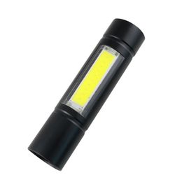 Rechargeable Electric Torch Portable Compact Bright Light LED Convenient Woman Man Working Flashlight Outdoors Camping 6 5wj K2