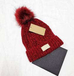 5PCS autumn winter man beanie MAN fashion hats woman Knitting hat Unisex warm hat classic cap black red knitted hat pink FREE shipping