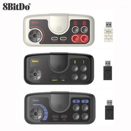 Game Controllers & Joysticks 8BitDo PCE Core 2.4G Wireless Gamepad For PC Engine Mini CoreGrafx TurboGrafx-16 N- Switch Controller1