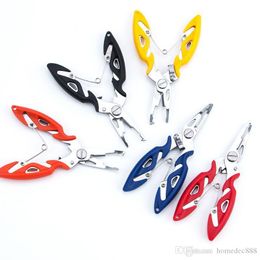 Stainless Steel Fishing Pliers Scissors Outdoor Fisherman Line Cutter Remove Hook Fishing Tackle Tool Gadget