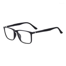 Fashion Sunglasses Frames Men And Women Square TR90 Full Rim Large Size Optical With Spring Hinge For Prescription Lenses Myopia Reading1