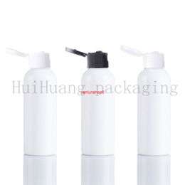 50pcs 100ml 150ml white Mini travel bottle,cosmetic sample plastic bottles,Shower Gel bottle,Liquid soap bottlegood package