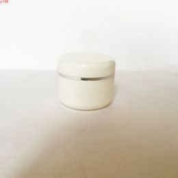 20g empty white cosmetic jar containers for cream packaging,cream jars tin packaging, canning box cangood product