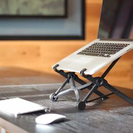 K2 Laptop Stand Folding Portable Laptop Stand Viewing Angle Height Adjustable Bracket dissipate heat Accessories Notebook Stand