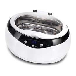 FreeShipping household ultrasonic cleaner bath 600ML 35W Sonic washer for Jewellery glasses watches chain manicure coins tattoo parts
