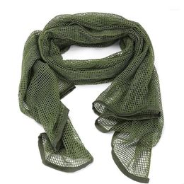 Caps Caps Masks Mesh Sniper Face Scarf Veul Cotton Camouflage Checkerchief Tactical Camping Hearting Multi Care Hiking Chairfy