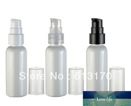 Free Shipping 50ml Empty PET Lotion Pump Bottles White Travel Refillable Cosmetic Packing Container