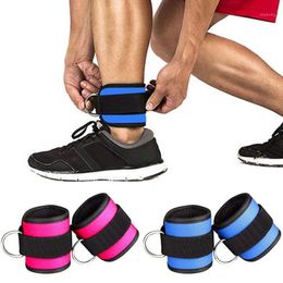 Ankle Support 1 Pair Fitness Gym Yoga Glute Leg Training Exercise Resistance Band Strap1