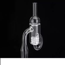 New Removable Diamond Knot Loop Quartz Banger Smoke With Insert Glass Bubble Carb Cap 10/14m/18mm Male Female Clear Joint