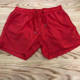 Summer Men Nylon Swim Shorts Fashion Designer Gentleman Side Pockets Swimear Boy Zipper Closure Back Pocket Tonal Drawcord Short Pants K1WT