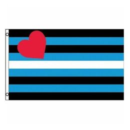 LGBT Straight BDSM SM Leather Flag 3x5 FT Banner 90x150cm Festival Party Gift 100D Polyester Printed Hot selling!