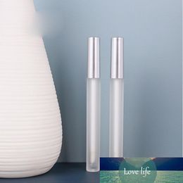 2.5ML Frosted Lip Gloss Tube Mini Small Cosmetic Package Empty Lip Glaze Container with Matte Silver Cap