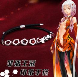 Charm Bracelets Guilty Crown YUZURIHA INORI Bracelet Cos Gift Adjustable Fashion Christmas