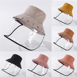 Cycling Caps & Masks Sun Hats Women Lady Anti-spitting Protective Hat Dustproof Cover Adult Fisherman Cap Fishman Outdoor Beach
