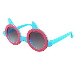Kids Lovely Sprite Designer Sunglasses Unicorn Design Frame With UV400 Protection Lenses Boys And Girls Cute Eyeglasses