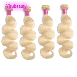 Peruvian Human Hair 613 Colour Body Wave Wholesale Blonde 10 Pcs/lot Hair Weaves Ten Bundles 613# Light Colour