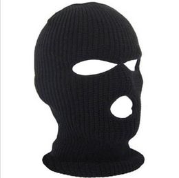 Winter warm hood men's ski and cold riding knitted hat electric motorcycle windproof mask sports face shield GD809