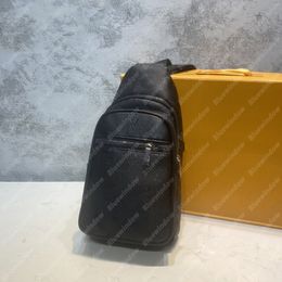 Mens Waist Bag Brown Crossbody Bag Designer Bags Fanny Pack Womens Outdoor Shoulder Bags Fashion Briefcase Sacs Femme Sac À Main B2112223L