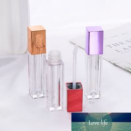 5.5ml Refillable Lipstick Lip Gloss Tubes Lip Balm Bottles Transparent Cosmetic Packaging Container