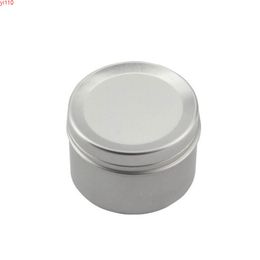 50ml Face Cream Jar Cans Ointment Sample Aluminum Pots Cosmetic Packaging Refillable Bottle 50pcs/lotgoods