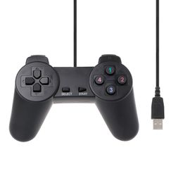USB 2.0 Gaming Gamepad Joystick Wired Game Controller For Laptop Computer PC Drop ship