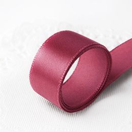 wine red color Ribbon 1-1/2 inch Solid Grosgrain 10 15mm Ribbons - sale by the Yard, Grosgrain Bows, Hair Bow, Hairbow Supplies 25yards/lot