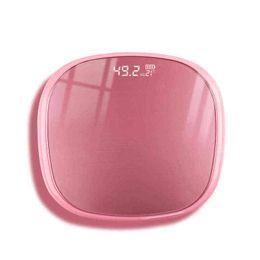 Precision Pink Scales Electronic Bathroombody Fat Mechanicalfloor Scale Weighing Balance Pese Personne Home Items DH50TZC H1229