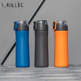 Thermos Bottle 500ML Cup Thermal Vacuum Mug Keep Warm Cold Water Outdoor Sports Travel Flask Water Bottle Termos 201109
