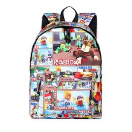 Fashion printing backpack For Teenagers Kids Boys Children Student School Bags Unisex Laptop backpack Travel schoolBag LJ201225