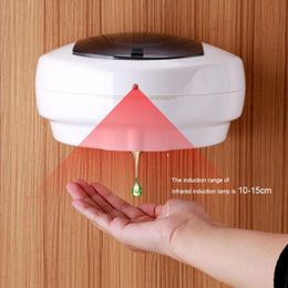 500ml Automatic Liquid Soap Dispenser Sensor Hands Free Touchless Sanitizer Dispensador Wall Mounted hand wash dispenser Y200407