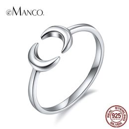 Wholesale 925 Sterling Silver Size 6 Rings Fight Magic Spell Adjustable Finger Cuff Rings Engagement for Women Jewelry Y200323