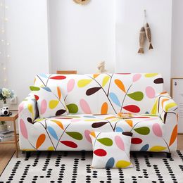 Cover for Sofa Elastic Couch Cover Armchair Sofa Slipcover Spandex for Living Room Corner L-shaped Sectional Couch 1PC 201120