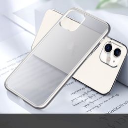 Mobile phone case is suitable for iP 12 new electroplating tpu frosted mobile phone case suitable for iP 11 pro protective cover