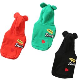 Fashion Pet Dog Hoodie Cotton Pets Dogs Clothing for Dog Chihuahua Clothes for Small Medium Dogs French Bulldog Roupa Cachorro 201116