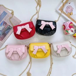 Children's Mini Handbags Cute Bow Crossbody Bags for Kids Small Coin Pouch Little Girl Clutch Purse Baby Wallet