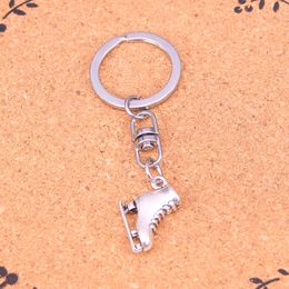 Fashion Keychain 21*18*6mm ski boots Pendants DIY Jewelry Car Key Chain Ring Holder Souvenir For Gift