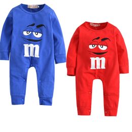 Summer Romper Toddler Baby Infant Boy Clothes Newborn Jumpsuit Long Sleeve Cotton Pajamas 0-24 Months Rompers Designers Clothes Kids Girl