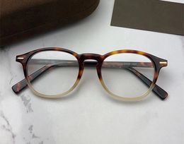 Newarrival quality Unisex plank fullrim Frame Plain Glasses 50-20-145 for Prescription Imported Acetate round rim fullset case 5583