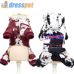 Dog Coat Winter Dogs Pets Clothing For Small Pet Yorkies Jackets Coats Down Clothes Pug Outfits Bulldogs Waterproof Jacket LJ200923